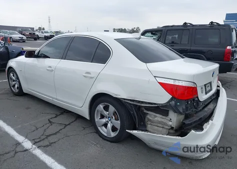 2008 BMW 528I z USA, uszkodzony, nr VIN WBANU53588C115953